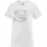 Women's Short Sleeve T-Shirt Outlife Big Logo White - Image 4