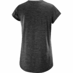 Women's Short Sleeve T-Shirt Outlife Merino Blend Black - Image 5