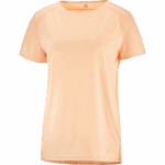 Women's Short Sleeve T-Shirt Outline Summer Apricot Ice - Image 4