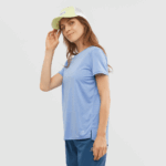 Women's Short Sleeve T-Shirt Outline Summer Provence