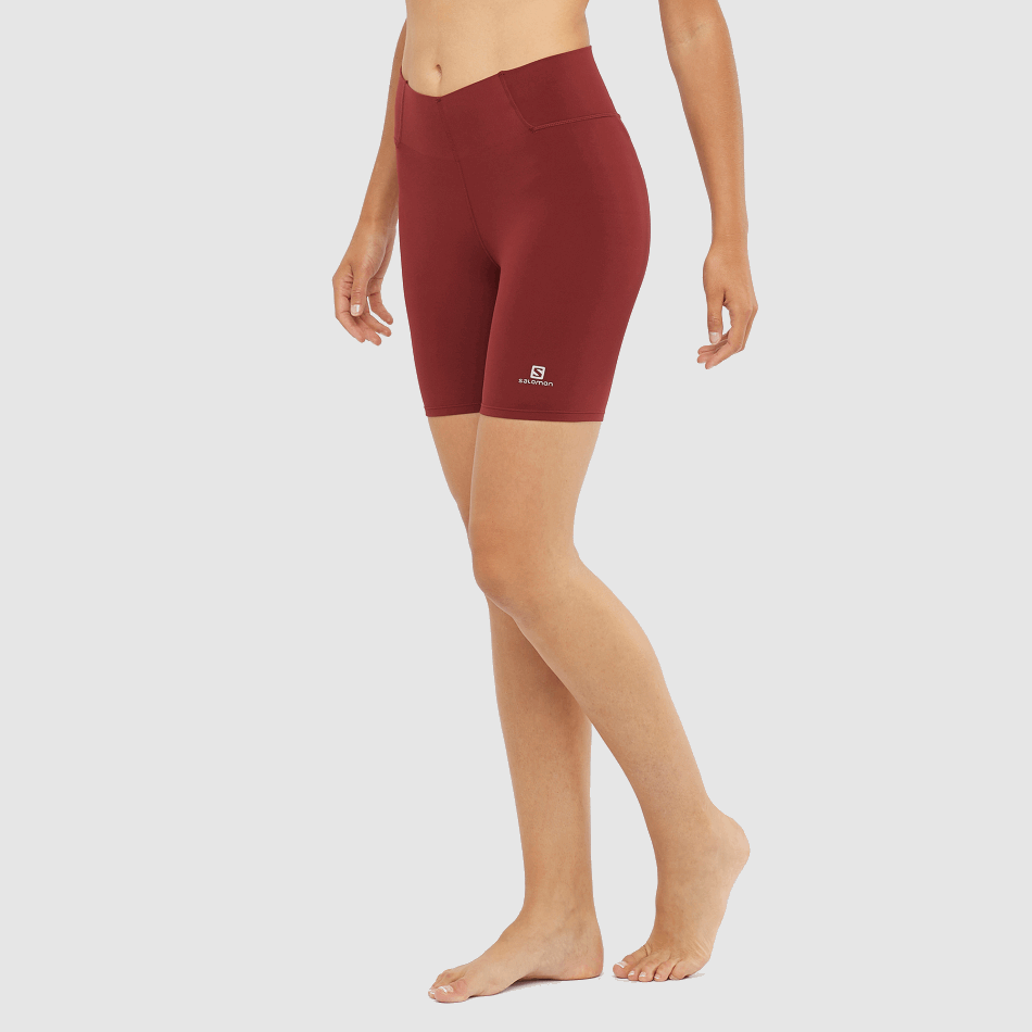 womens_short_tights_cross_multi_7_cabernet.png Women's Short Tights Cross Multi 7'' Cabernet - Image 1