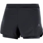 Women's Shorts Cross 2In1 Black - Image 6