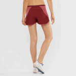 Women's Shorts Cross 3'' Earth Red-Cabernet - Image 2