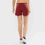 Women's Shorts Cross 5'' Earth Red-Cabernet - Image 2