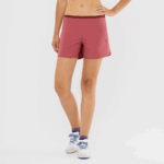 Women's Shorts Cross 5'' Earth Red-Cabernet