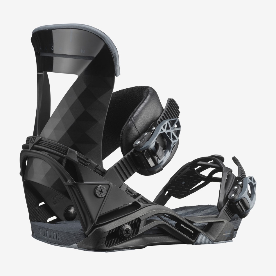 womens_snowboard_bindings_mirage_black_blue.jpg Women's Snowboard Bindings Mirage Black-Blue - Image 1