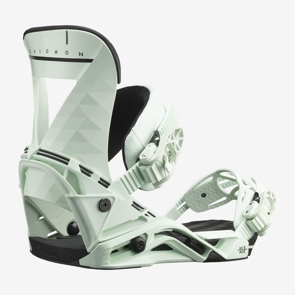 womens_snowboard_bindings_mirage_mint.jpg Women's Snowboard Bindings Mirage Mint - Image 1