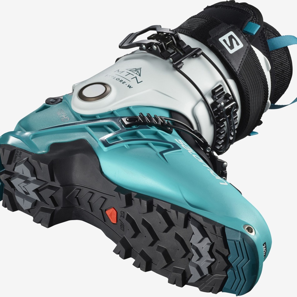 Women's Touring Boots Mtn Explore White-Scuba Blue-Maroccan Blue - Image 5