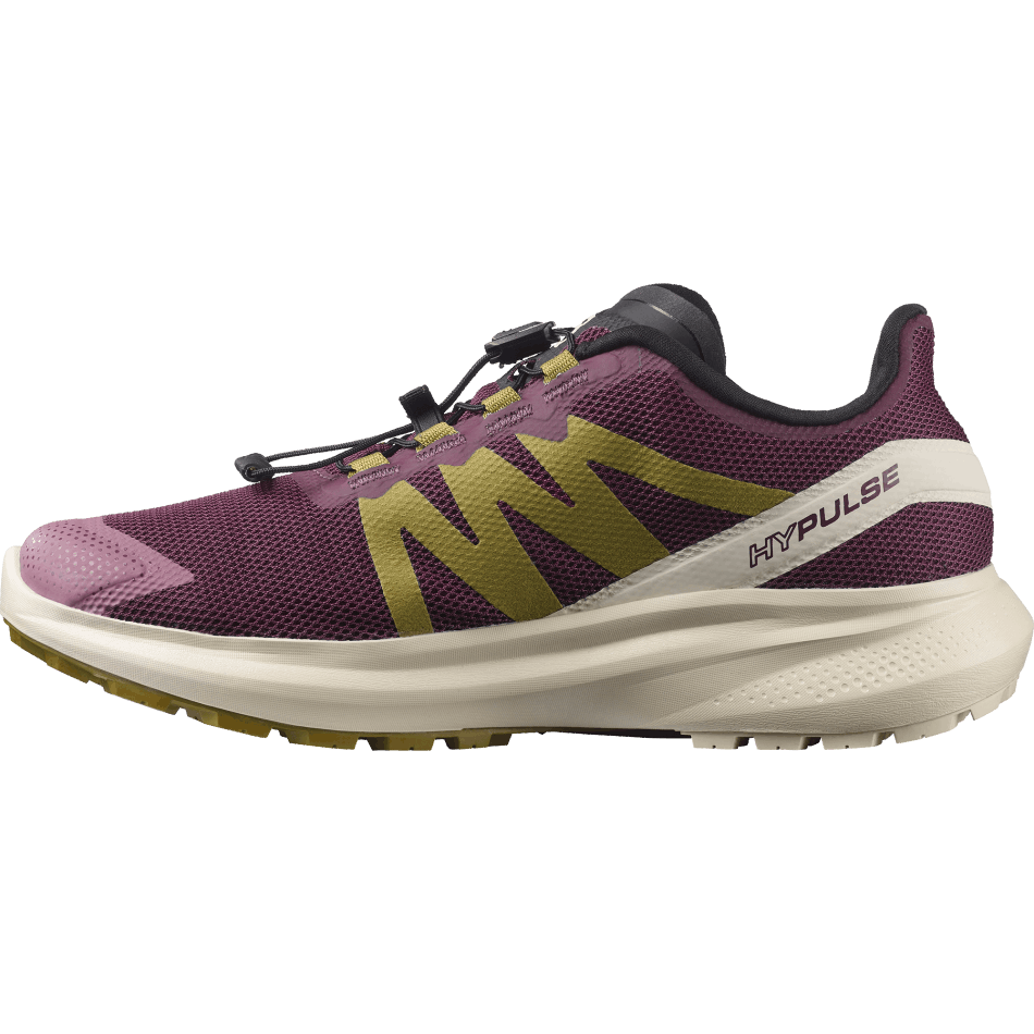 Women's Trail Running Shoes Hypulse Grape Wine-Rainy Day-Green Moss - Image 5