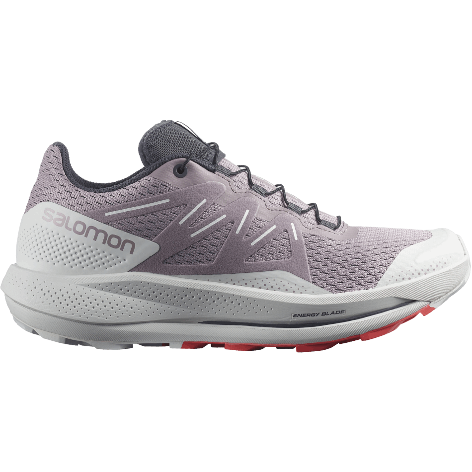 Women's Trail Running Shoes Pulsar Trail Quail-Lunar Rock-Poppy Red - Image 1