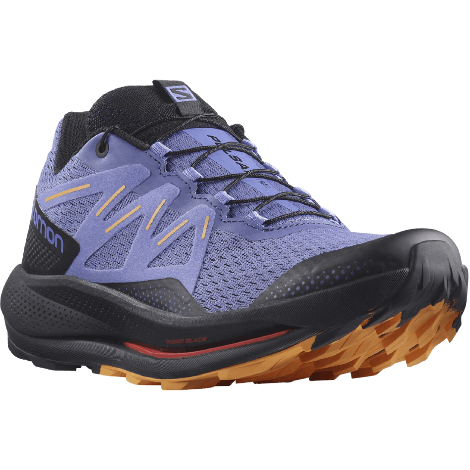 Women's Trail Running Shoes Pulsar Trail Velvet-Black-Blazing Orange - Image 2