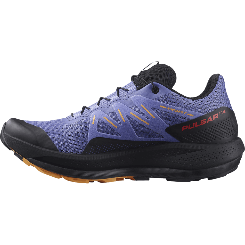 Women's Trail Running Shoes Pulsar Trail Velvet-Black-Blazing Orange - Image 5