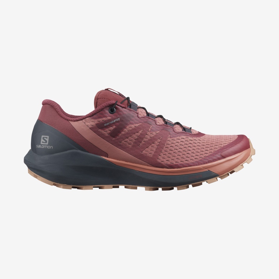 Women's Trail Running Shoes Sense Ride 4 Brick Dust-India Ink-Sirocco - Image 1
