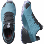 Women's Trail Running Shoes Speedcross 5 Gore-Tex Blue-Mallard Blue-Lavender - Image 6