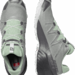 Women's Trail Running Shoes Speedcross 5 Wrought Iron-Spray-White - Image 6
