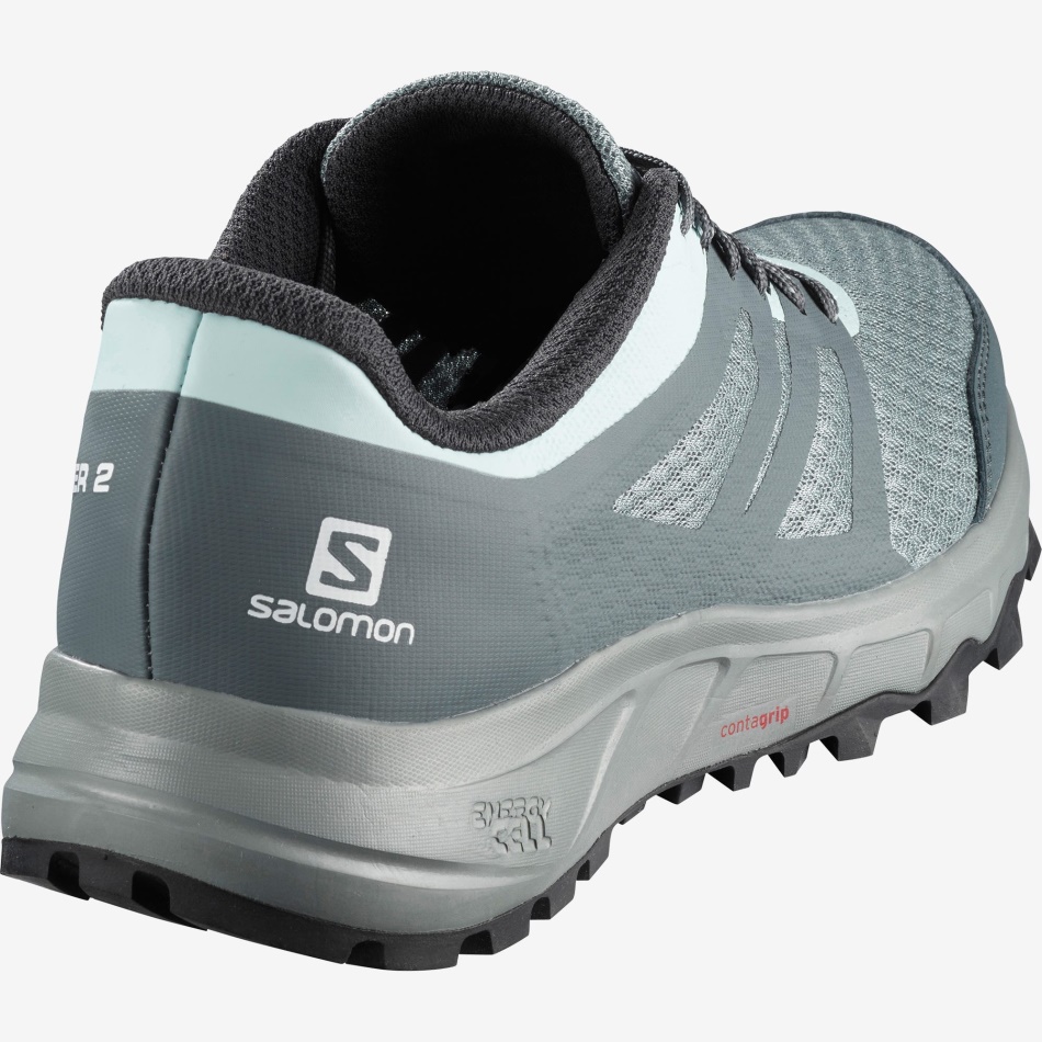 Women's Trail Running Shoes Trailster 2 Lead-Weather-Icy Morn - Image 5