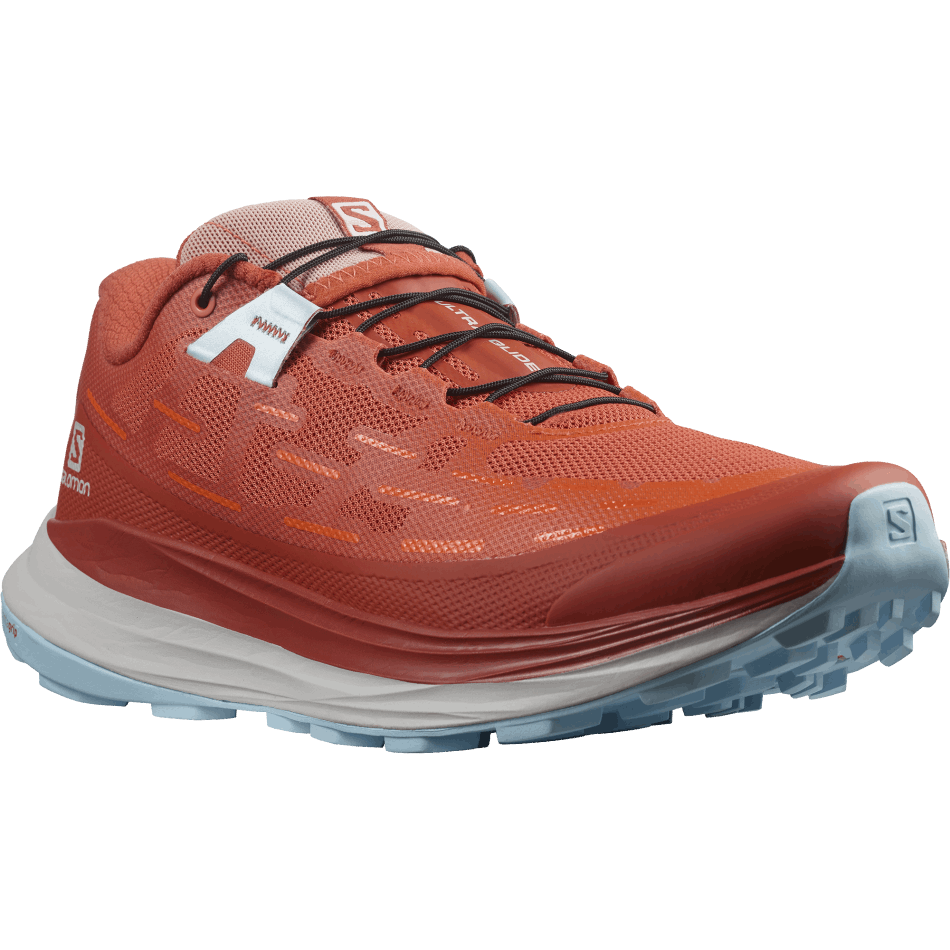 Women's Trail Running Shoes Ultra Glide Orange-Red Orange-Crystal Blue - Image 2