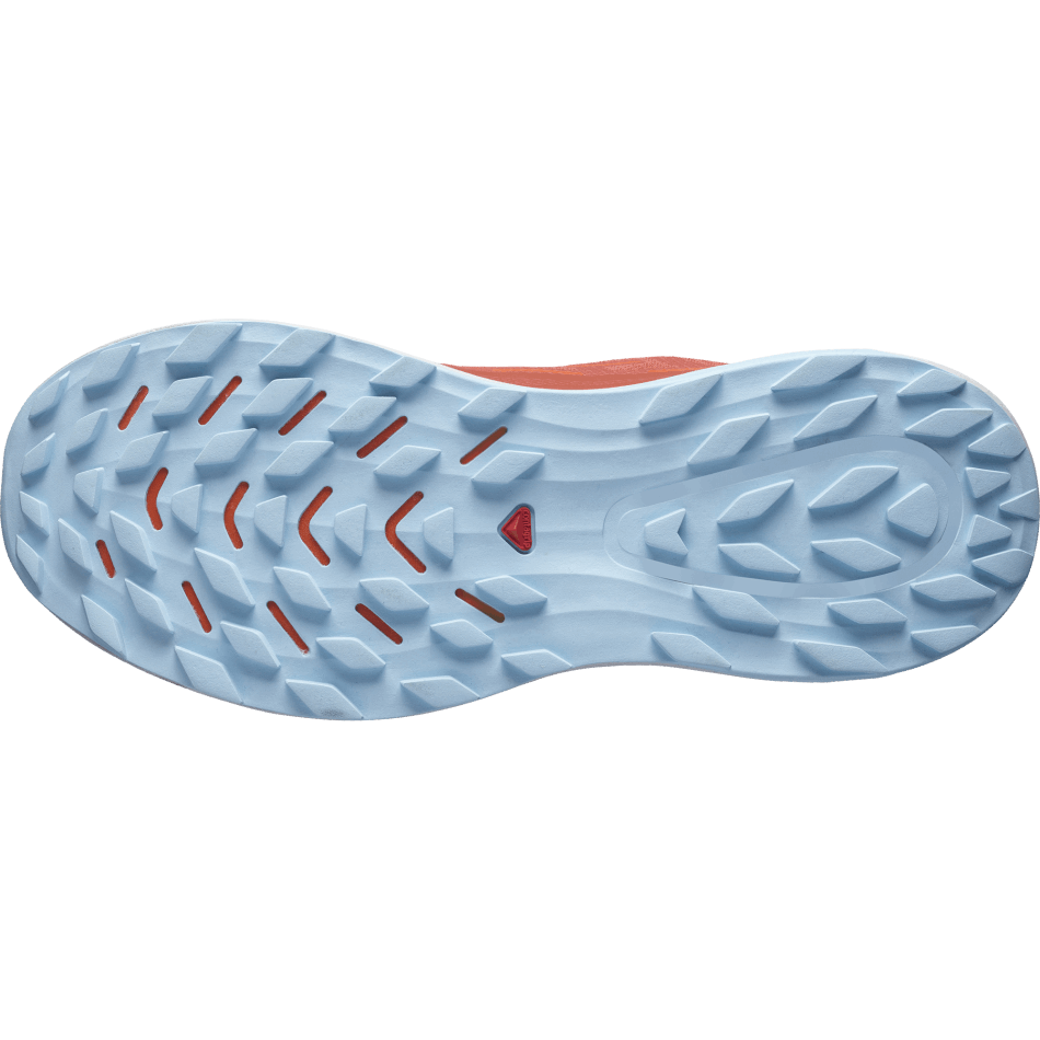 Women's Trail Running Shoes Ultra Glide Orange-Red Orange-Crystal Blue - Image 4