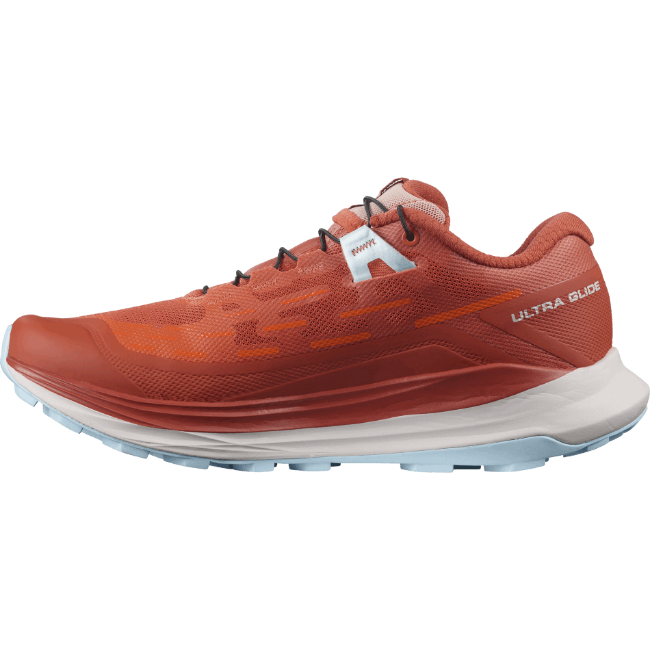 Women's Trail Running Shoes Ultra Glide Orange-Red Orange-Crystal Blue - Image 5