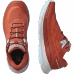 Women's Trail Running Shoes Ultra Glide Orange-Red Orange-Crystal Blue - Image 6