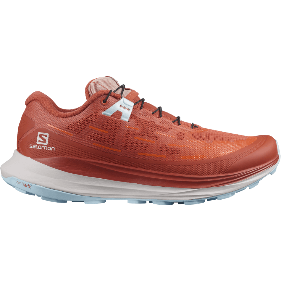 Women's Trail Running Shoes Ultra Glide Orange-Red Orange-Crystal Blue - Image 1