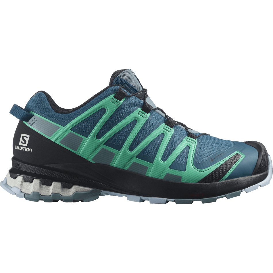 Women's Trail Running Shoes Xa Pro 3D V8 Gore-Tex Legion Blue-Trooper-Mint Leaf - Image 1
