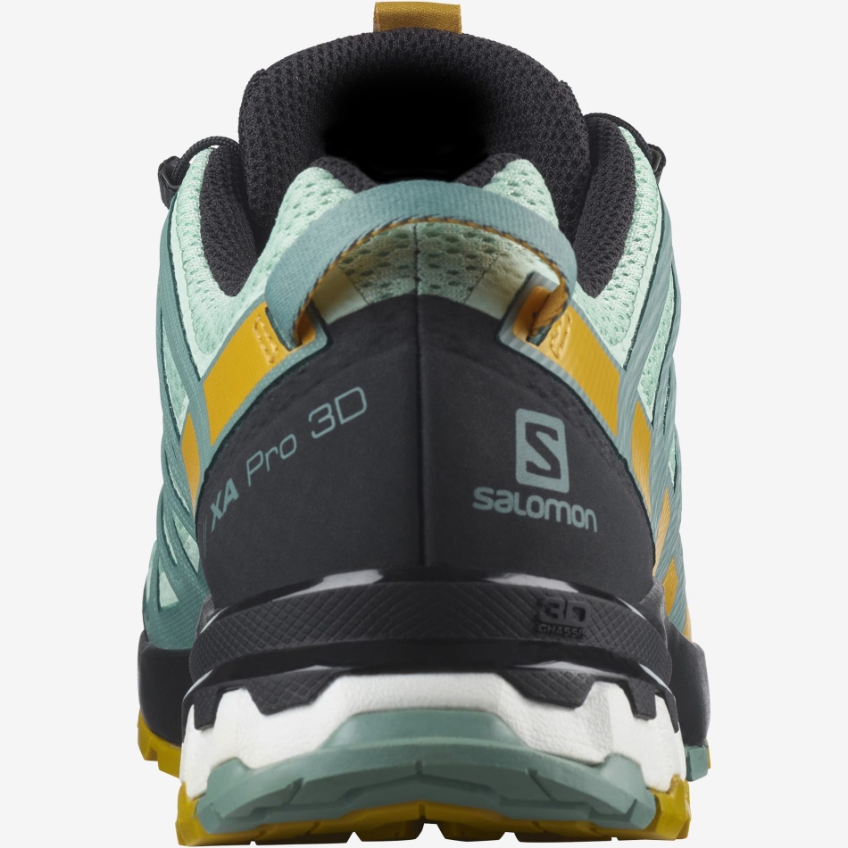Women's Trail Running Shoes Xa Pro 3D V8 Yucca-Trellis-Arrowwood - Image 3