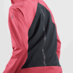 Women's Wind Jacket Bonatti Cross Wind Earth Red-Cabernet-Black - Image 5