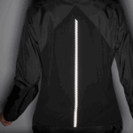 Women's Wind Jacket Bonatti Cross Wind Jet Black-White - Image 3