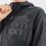 Women's Wind Jacket Bonatti Cross Wind Jet Black-White - Image 7