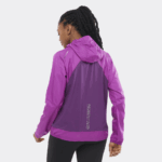 Women's Wind Jacket Bonatti Cross Wind Sparkling Grape - Image 2