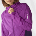 Women's Wind Jacket Bonatti Cross Wind Sparkling Grape - Image 4