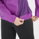 Women's Wind Jacket Bonatti Cross Wind Sparkling Grape - Image 5