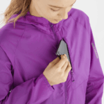 Women's Wind Jacket Bonatti Cross Wind Sparkling Grape - Image 8
