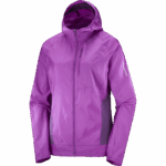 Women's Wind Jacket Bonatti Cross Wind Sparkling Grape - Image 9