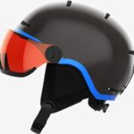Junior-Kids' Helmet Grom Visor Black - Image 3