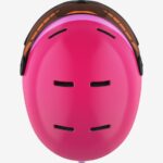 Junior-Kids' Helmet Grom Visor Glossy-Pink - Image 4