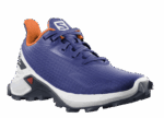 Junior-Kids' Shoes Alphacross Blast Blue-White-Vibrant Orange - Image 2