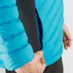 Men's Full Zip Midlayer Jacket Essential Xwarm Down Barrier Reef - Image 6