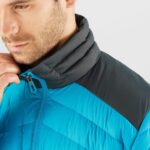 Men's Full Zip Midlayer Jacket Essential Xwarm Down Barrier Reef - Image 7