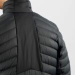 Men's Full Zip Midlayer Jacket Essential Xwarm Down Black - Image 4