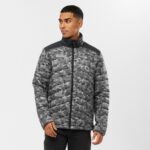 Men's Full Zip Midlayer Jacket Essential Xwarm Down Black-Ao - Image 2