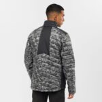 Men's Full Zip Midlayer Jacket Essential Xwarm Down Black-Ao - Image 3
