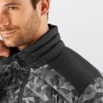 Men's Full Zip Midlayer Jacket Essential Xwarm Down Black-Ao - Image 4