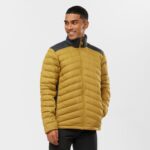 Men's Full Zip Midlayer Jacket Essential Xwarm Down Cumin-Black - Image 2