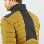 Men's Full Zip Midlayer Jacket Essential Xwarm Down Cumin-Black - Image 8