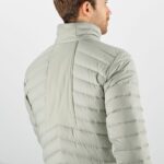 Men's Full Zip Midlayer Jacket Essential Xwarm Down Wrought Iron - Image 5