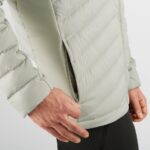 Men's Full Zip Midlayer Jacket Essential Xwarm Down Wrought Iron - Image 6