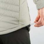 Men's Full Zip Midlayer Jacket Essential Xwarm Down Wrought Iron - Image 8
