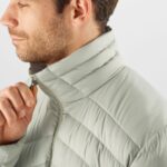 Men's Full Zip Midlayer Jacket Essential Xwarm Down Wrought Iron - Image 9